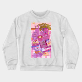 Bunny (evening tea) Crewneck Sweatshirt